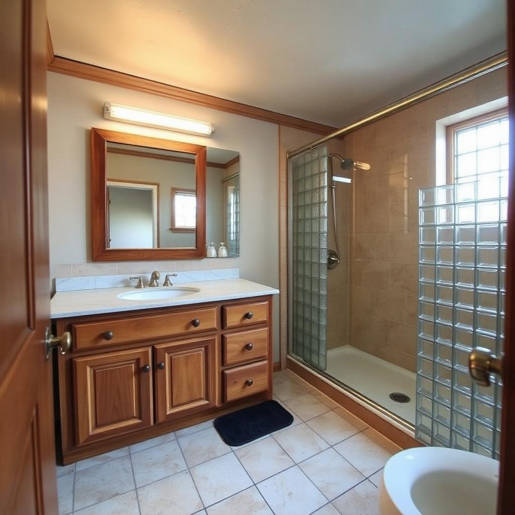 Primary Bathroom Retreat before