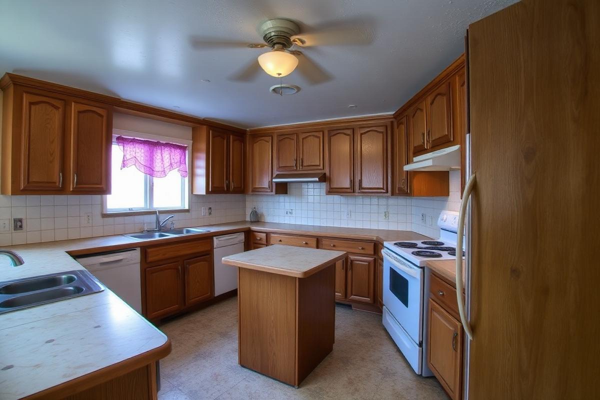 Kitchen before renovation
